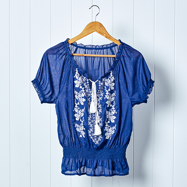 Baba Clothing blue blouse photo