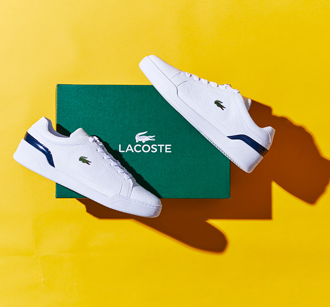 lacoste shoes and box